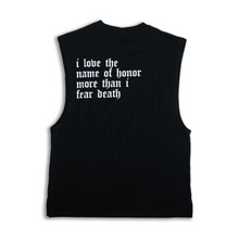 Load image into Gallery viewer, HONOR Relaxed Fit Tank – Black