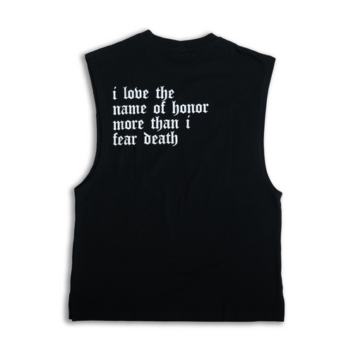 HONOR Relaxed Fit Tank – Black