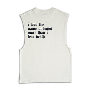 HONOR Relaxed Fit Tank – Bone