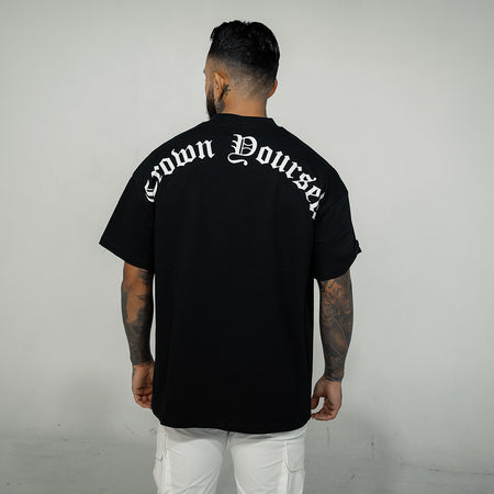 CY OVERSIZED TEE – BLACK