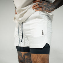 Load image into Gallery viewer, Tech Training Shorts – White