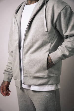 CANVAS HEAVYWEIGHT JACKET – HEATHER GRAY