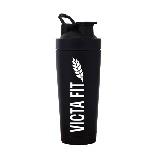 Thermally Insulated Shaker Cup – Black