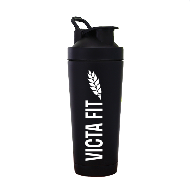 Thermally Insulated Shaker Cup – Black