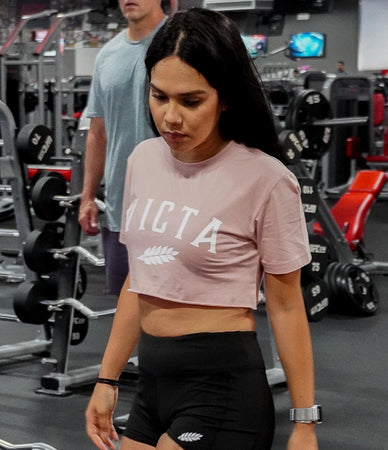 PINK CROP TOP