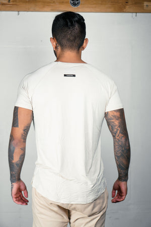 TERRA BAMBOO RAGLAN TEE – SAND