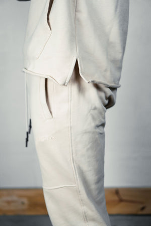 TERRA CAP SLEEVE HOODIE – SAND