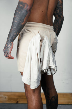 TERRA SWEAT SHORT – SAND