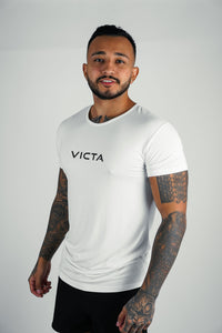 VICTA Performance Tee – White