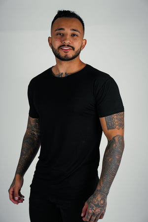 BAMBOO BASICS TEE – BLACK