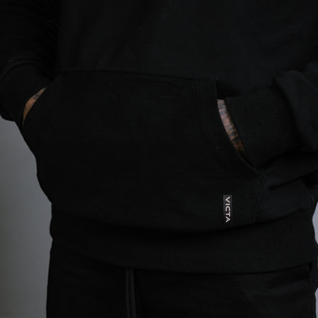 CROWN HOODIE – BLACK