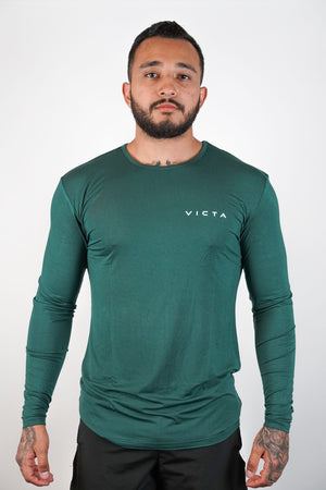 ESSENTIAL BAMBOO LONG SLEEVE – TEAL