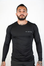 Load image into Gallery viewer, Essential Unisex Long Sleeve – Jet Black