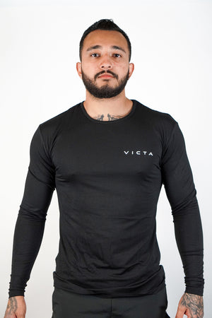 ESSENTIAL BAMBOO LONG SLEEVE – BLACK