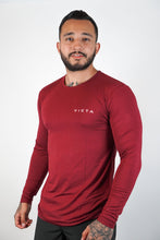 Load image into Gallery viewer, Essential Unisex Long Sleeve – Maroon