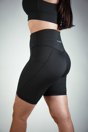 VITAL BIKER SHORTS – BLACK