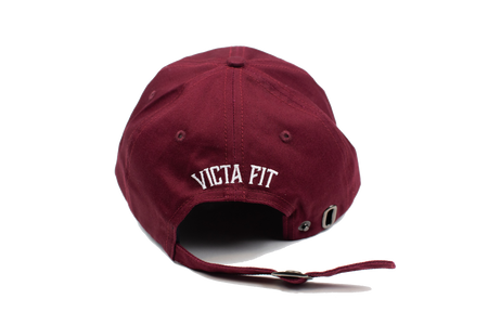 WREATH LOGO DAD HAT – MAROON
