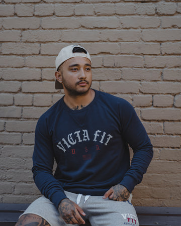 INDEPENDENT CREWNECK – NAVY