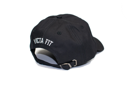 WREATH LOGO DAD HAT – BLACK
