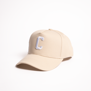 C Logo Cap – Cream